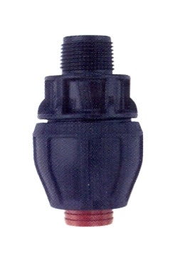 Philmac Rural End Connector Male 3/4" x 1/2" (MI)