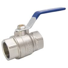 25mm Nickel Plated Brass Ball Valve