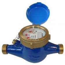 25mm HR Multijet Water Meter Male x Male Threaded