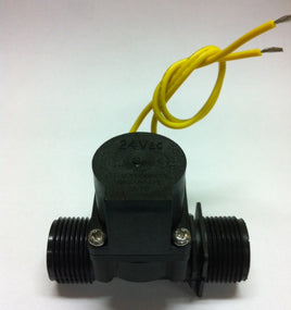 MV75 Micro Solenoid 24V AC 20mm Male X 20mm Male HR Products 38 lpm