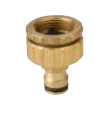 Universal Tap Adaptor Brass 12mm Click-On