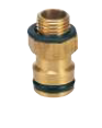 8mm (1/4") Spray Adaptor Brass 12mm Click-On