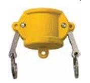 25mm Nyglass (DC) Female Camlock Cap