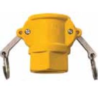 25mm Nyglass (D) Female Camlock to Female BSP Thread