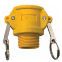 Nyglass Type B Camlock  (Female Camlock to Male BSP Thread)