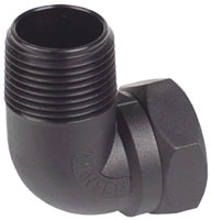 15mm Hansen Nyglass Male Female Elbow