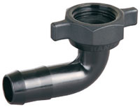 20mm Hansen Nyglass Nut & Hose Tail Elbow