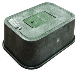 HR Domestic Water Meter Box 305mmW x 435mmL x 200mmD with Hatch