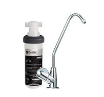 Puretec Z12 & Z18 Complete Undersink Systems with Long Reach or High Loop LED Faucet