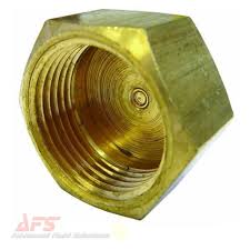 25mm Brass Threaded Cap