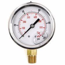 Pressure Gauge 65mm 1/4