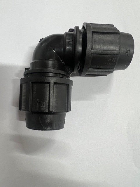 Plasson 90D Elbow Metric