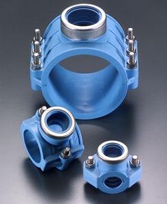 Alprene Tapping Saddles for PVC Pressure Pipe