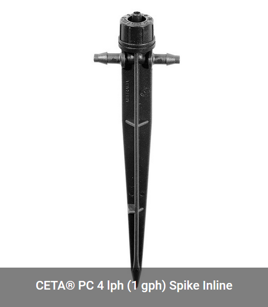 Antelco CETA PC 4 lph Dripper : Drippers & Drip Emitters : Irrigation ...