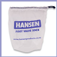 Hansen Fine Mesh Sock suits 50 & 63mm Foot Valves