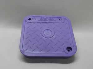 Square valve box 215 x 215 x 260 deep Purple Lid