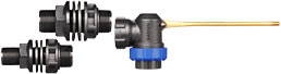 20/25mm HANSEN Superflow Trough Valve c/w Brass Arm and String (for Thick Wall Tanks)