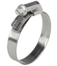 10 - 16mm Stainless Steel Worm Clamp
