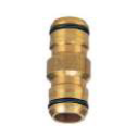 2 End Coupler Brass 18mm Click-On