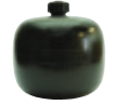 Philmac 150mm (6") Float Ball Black - 5/16" Thread