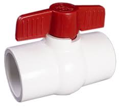 80MM PVC BALL VALVE (SLIP)SOLVENT WELD