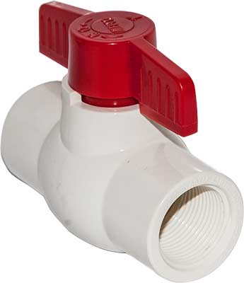 40mm pvc ball deals valve