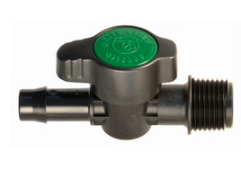 Antelco Threaded & Barbed "Green Back" Valve